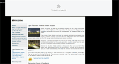 Desktop Screenshot of lightpollutionsg.tripod.com