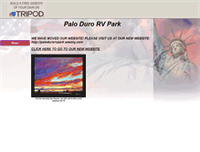 Tablet Screenshot of palodurorv.tripod.com