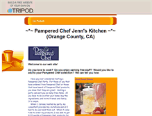 Tablet Screenshot of pamperedjenn.tripod.com