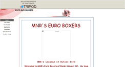 Desktop Screenshot of mnrseuroboxers.tripod.com