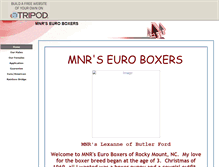 Tablet Screenshot of mnrseuroboxers.tripod.com