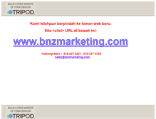 Tablet Screenshot of bnzmarketing.tripod.com
