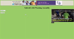 Desktop Screenshot of 666yahwehswarning.tripod.com