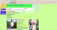Desktop Screenshot of dr.nvkrishna.tripod.com