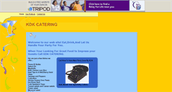Desktop Screenshot of kdkcatering.tripod.com