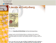 Tablet Screenshot of lincoln1861.tripod.com