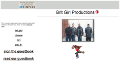Desktop Screenshot of britgirlproductions.tripod.com
