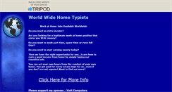 Desktop Screenshot of hometypists2.tripod.com