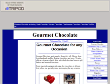 Tablet Screenshot of gourmet-chocolates.tripod.com