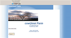 Desktop Screenshot of cowumetfarm.tripod.com