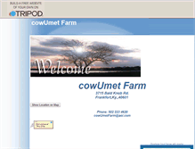 Tablet Screenshot of cowumetfarm.tripod.com