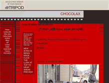 Tablet Screenshot of chocolax0.tripod.com