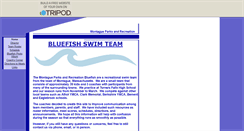 Desktop Screenshot of bluefishswimteam.tripod.com