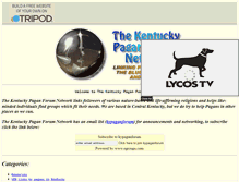 Tablet Screenshot of kypaganforum.tripod.com