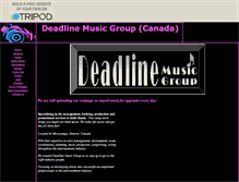 Tablet Screenshot of deadlinemg.tripod.com