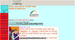 Desktop Screenshot of mtnl-dolphin.tripod.com