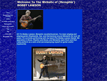 Tablet Screenshot of bobbylawsonmusic.tripod.com