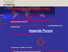 Tablet Screenshot of imperiallegionnaire.tripod.com