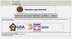 Desktop Screenshot of legionbaseball.tripod.com