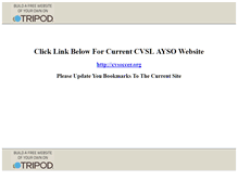 Tablet Screenshot of cvsl-ayso.tripod.com