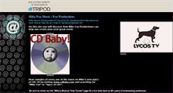 Desktop Screenshot of mikefoxmusic.tripod.com