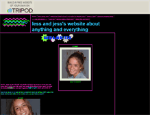 Tablet Screenshot of lessandjess.tripod.com