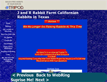 Tablet Screenshot of jrrabbitfarms.tripod.com