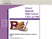 Tablet Screenshot of erhsclassreunion1986.tripod.com