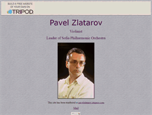 Tablet Screenshot of pavelzlatarov.tripod.com