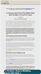 Mobile Screenshot of no-cancer-cure.tripod.com