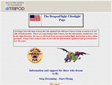 Tablet Screenshot of dragonflight.tripod.com
