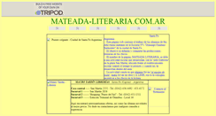 Desktop Screenshot of mateada-literaria.tripod.com