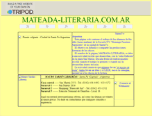 Tablet Screenshot of mateada-literaria.tripod.com