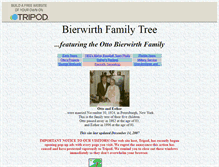 Tablet Screenshot of bierwirthtree.tripod.com