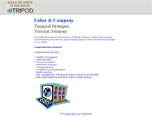 Tablet Screenshot of fullerandcompany.tripod.com