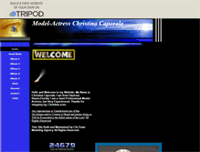 Tablet Screenshot of modelchristinac.tripod.com