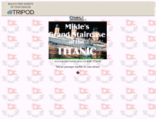 Tablet Screenshot of infotitanic.tripod.com