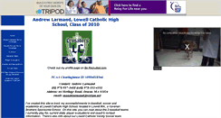 Desktop Screenshot of andrewlarmand.tripod.com