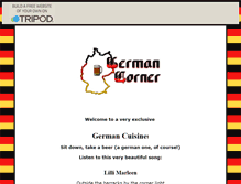 Tablet Screenshot of germancorner.tripod.com
