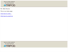 Tablet Screenshot of nikkipavone.tripod.com