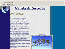 Tablet Screenshot of nanda-enterprise.tripod.com