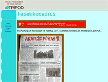 Tablet Screenshot of hasimkocadres.tripod.com