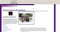 Desktop Screenshot of fourseasonsquartet.tripod.com