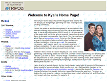 Tablet Screenshot of kyal.tripod.com