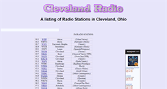Desktop Screenshot of clevelandradio.tripod.com