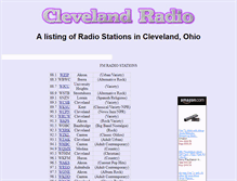 Tablet Screenshot of clevelandradio.tripod.com