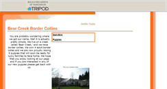 Desktop Screenshot of bcbordercollies.tripod.com