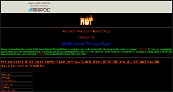 Desktop Screenshot of buddysheets.tripod.com