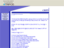 Tablet Screenshot of crip-world.tripod.com