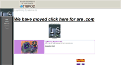 Desktop Screenshot of lightningsys.tripod.com